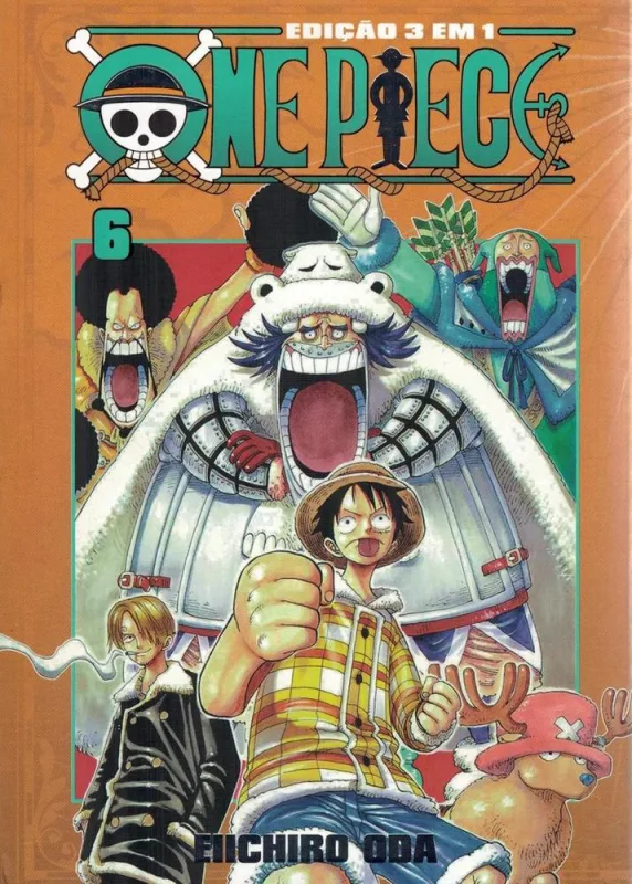 One Piece 3 Em 1 - 6 - LC - Livros