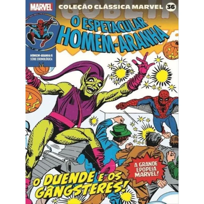 COLEÇÃO CLÁSSICA MARVEL VOL.36 - HOMEM-ARANHA VOL.06