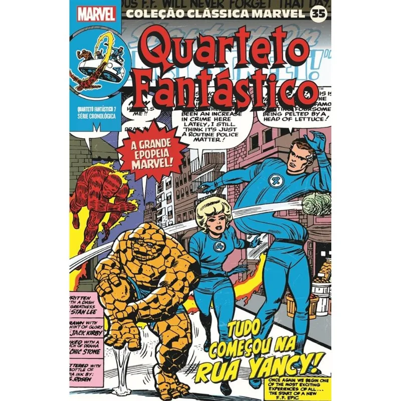 Coleção Clássica Marvel 35 - Quarteto Fantástico 7