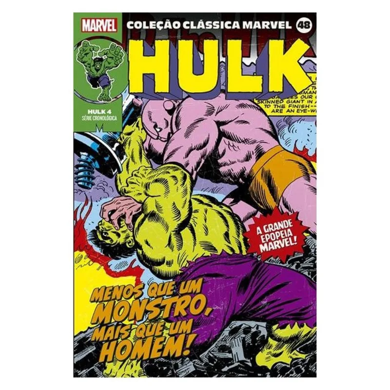 COLEÇÃO CLÁSSICA MARVEL VOL. 48 - HULK 04