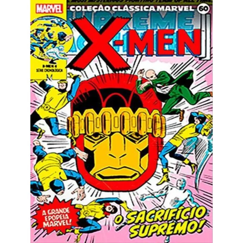 COLEÇÃO CLÁSSICA MARVEL VOL. 60 - X-MEN 04