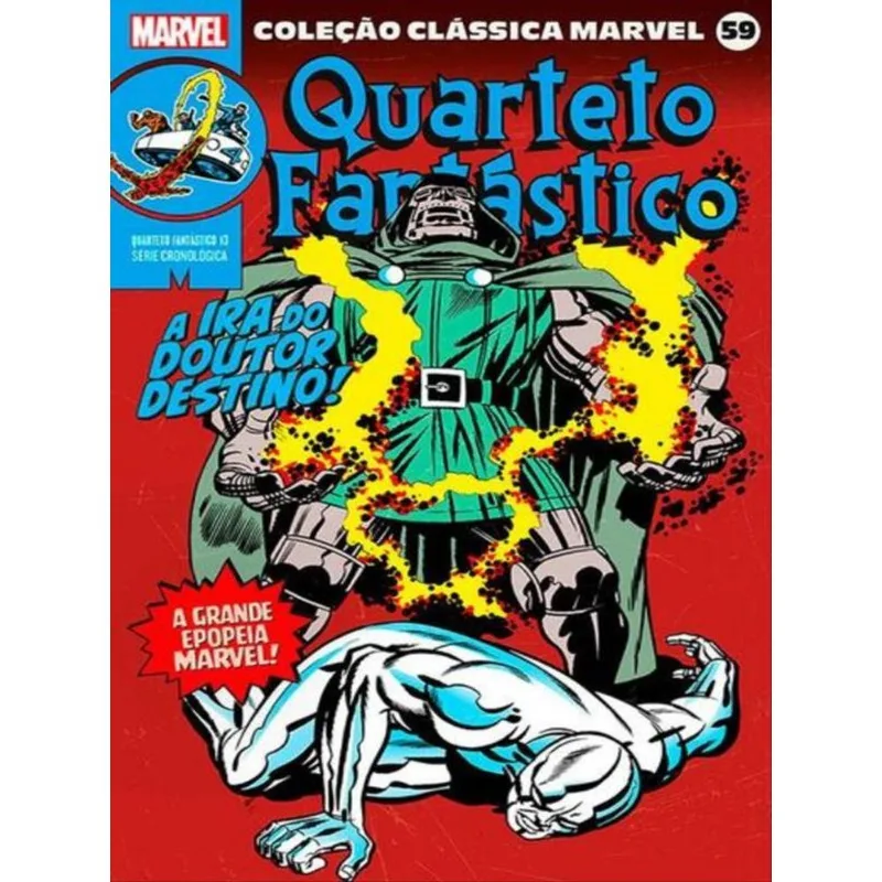COLEÇÃO CLÁSSICA MARVEL VOL. 59 - QUARTETO FANTÁSTICO 13