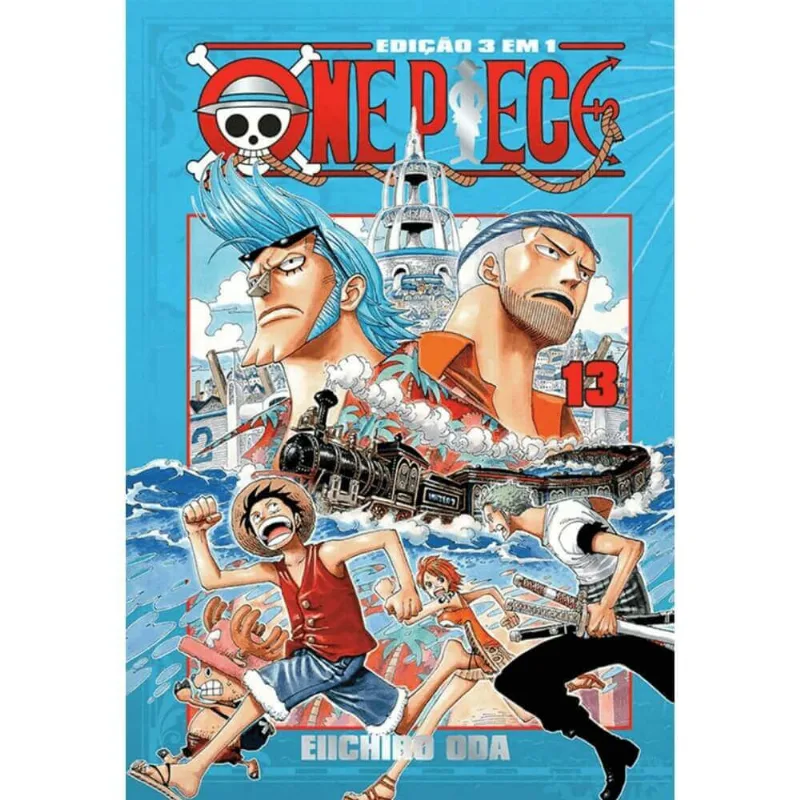Livro Mangá - One Piece Edição 3 em 1 - Volume 13 - Panini