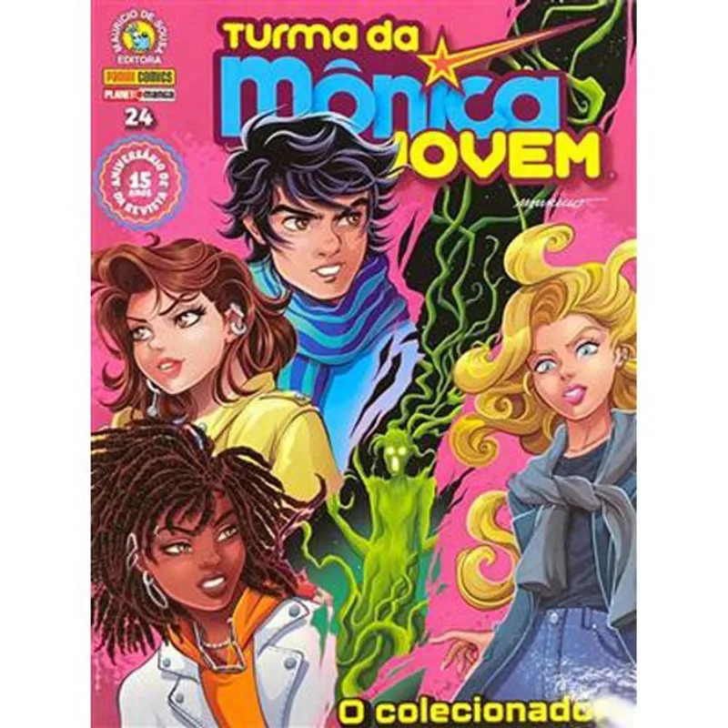 Livro Turma Da Mônica Jovem Vol 24 O Colecionador Panini Book S (MP)
