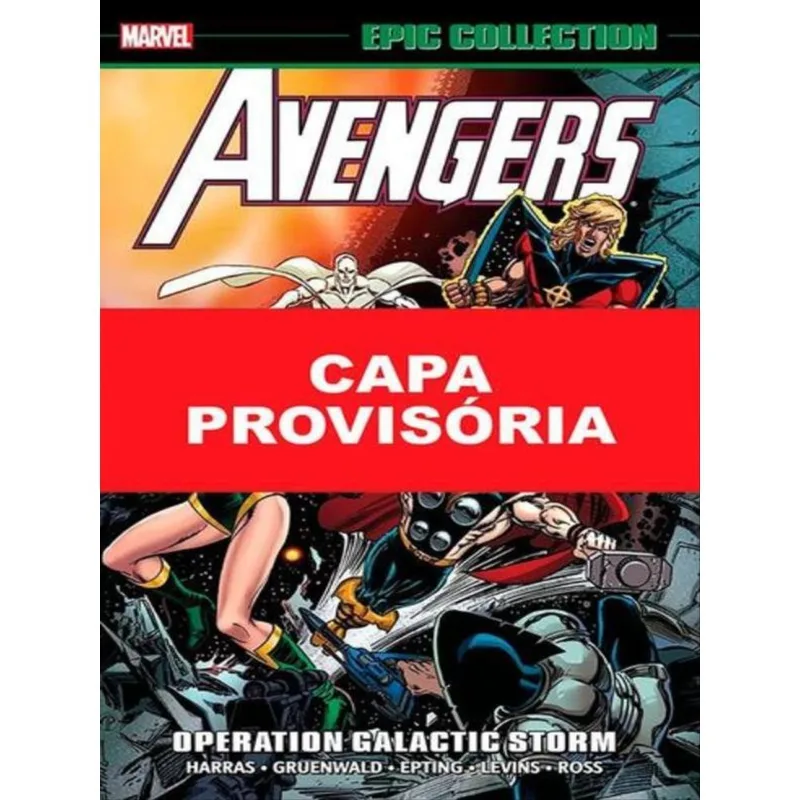 MARVEL EPIC COLLECTION VOL.02 - VINGADORES: OPERAÇÃO TEMPESTADE GALACTICA