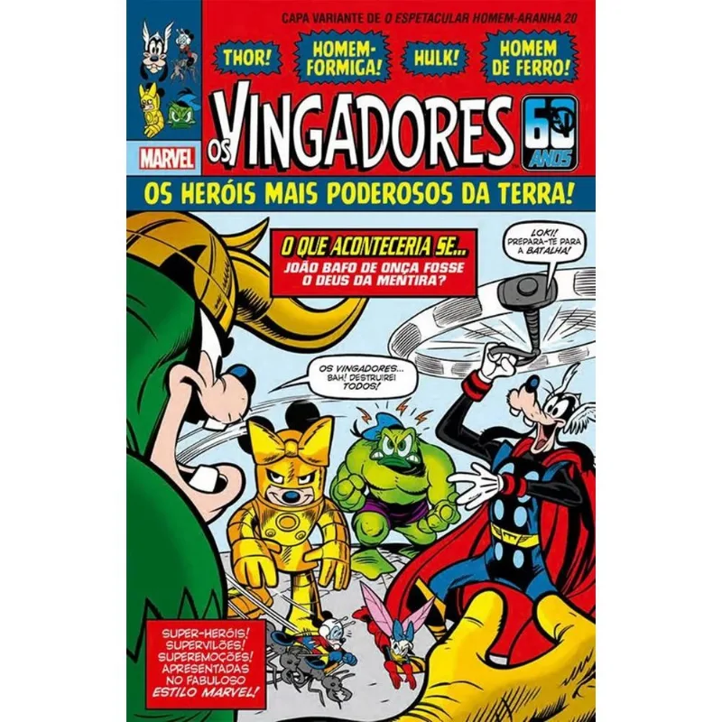 O Espetacular Homem-Aranha 20/64 - Capa Variante
