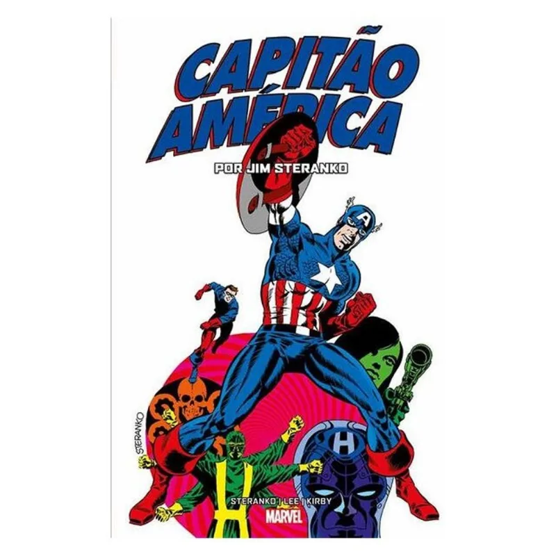 CAPITÃO AMÉRICA POR JIM STERANKO