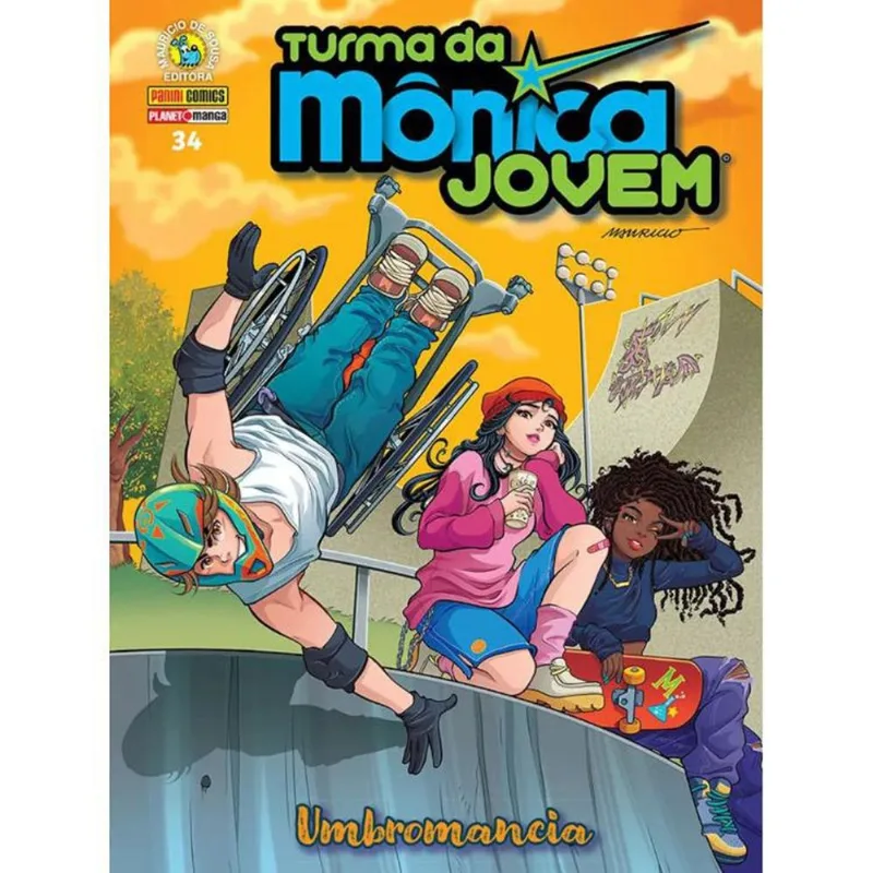 LIVRO TURMA DA MÔNICA JOVEM - UMBROMACIA - VOL 34 (MP) - PANINI BOOKS