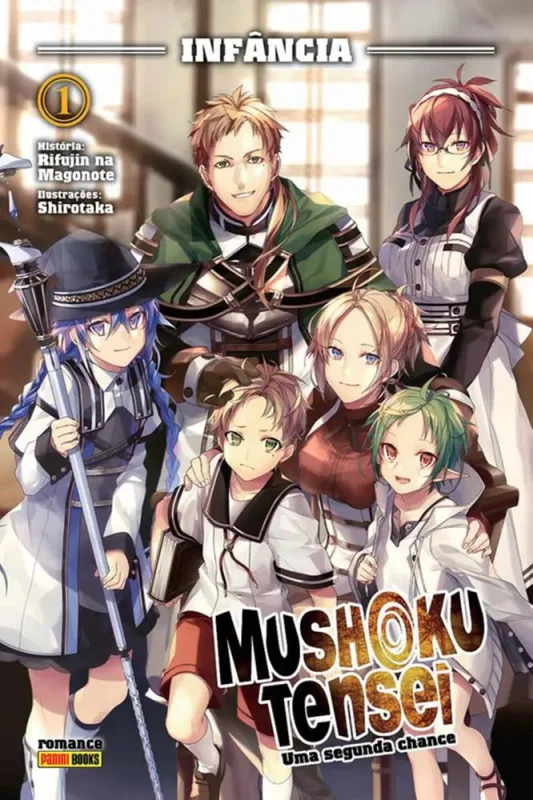Mushoku Tensei: Uma Segunda Chance 1 - Infância - Novel - LC - Livros