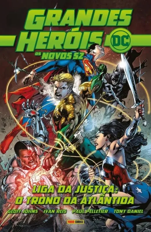 Grandes Heróis Dc: Os Novos 52 - 24 - Liga Da Justiça - LC - Livros