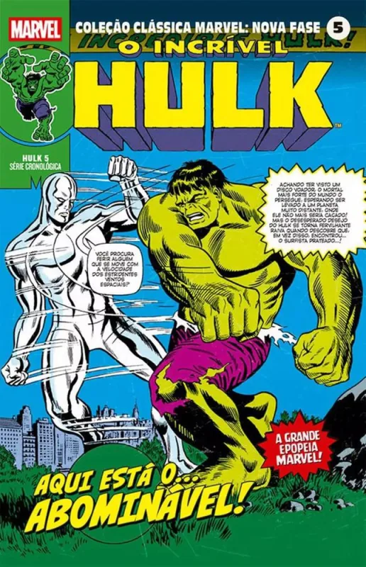 Coleção Clássica Marvel: Nova Fase 5 - Hulk 5 - LC
