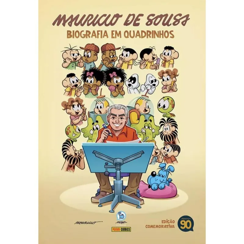 Biografia Mauricio Em Quadrinhos: 90 Anos
