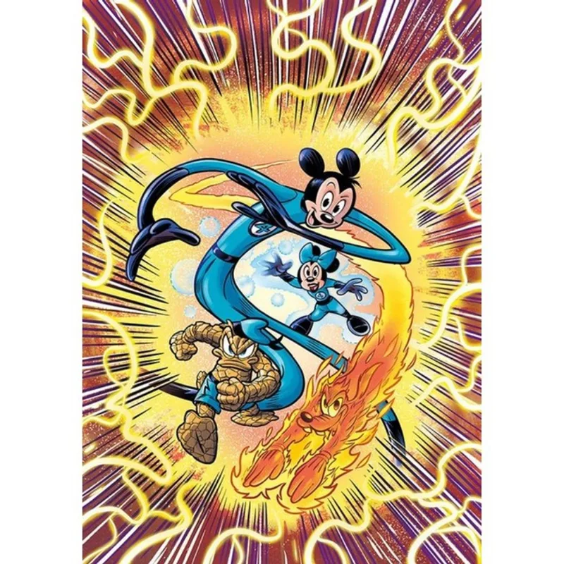 O QUE ACONTECERIA SE... MICKEY E SEUS AMIGOS SE TORNASSEM O QUARTETO FANTÁSTICO