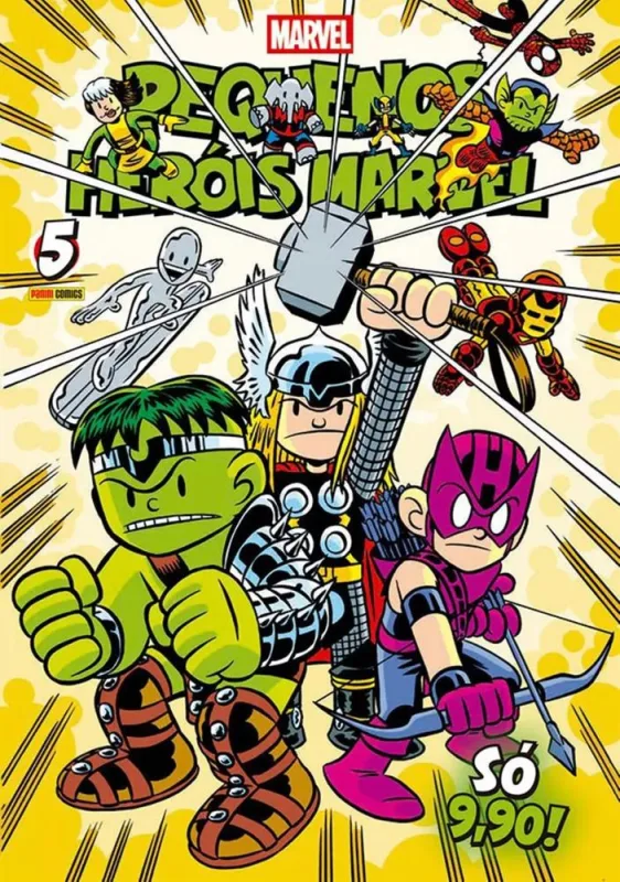 Pequenos Heróis Marvel 5 - LC - Livros