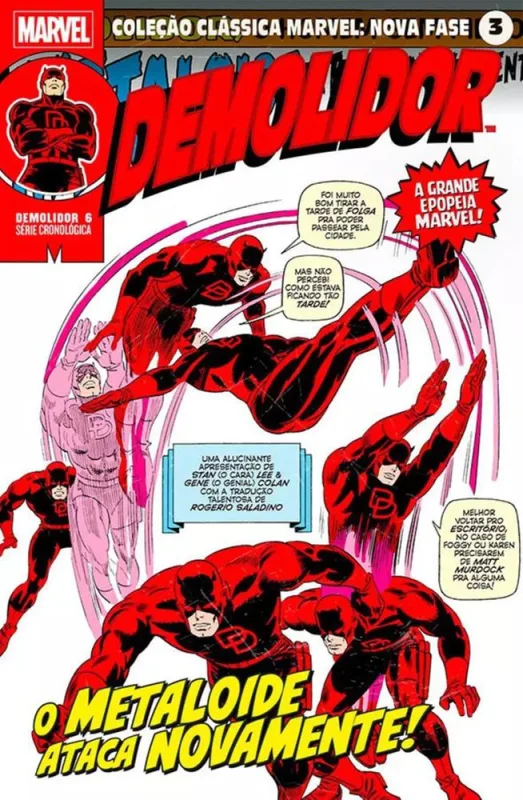Coleção Clássica Marvel - Nova Fase 3 - Demolidor 6 - LC - Livros
