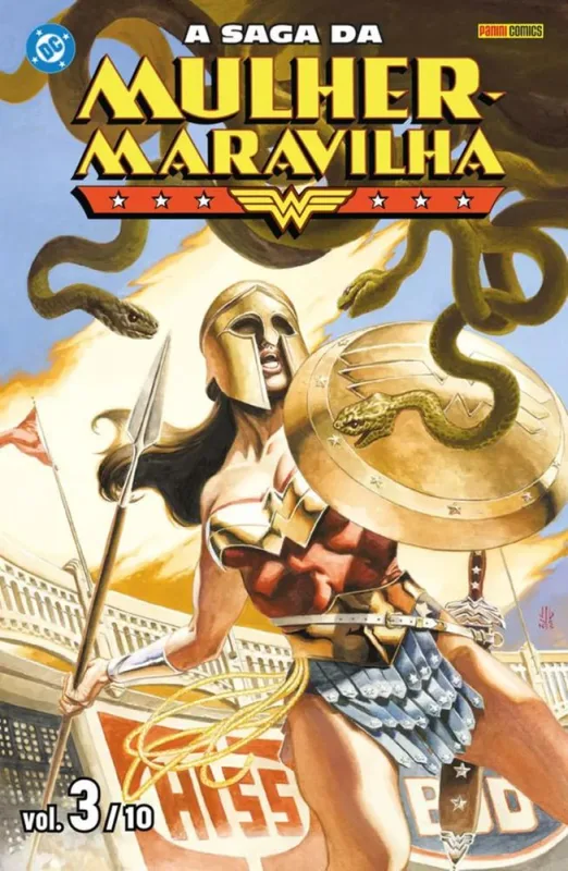 A Saga Da Mulher-Maravilha 3 (10) - LC