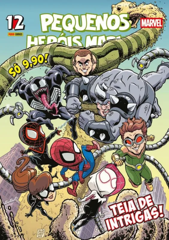 Pequenos Heróis Marvel 12 - LC