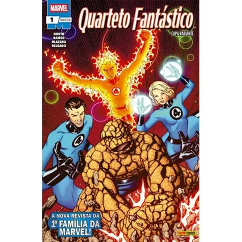 Quarteto Fantástico (2026) 1 - Capa Variante