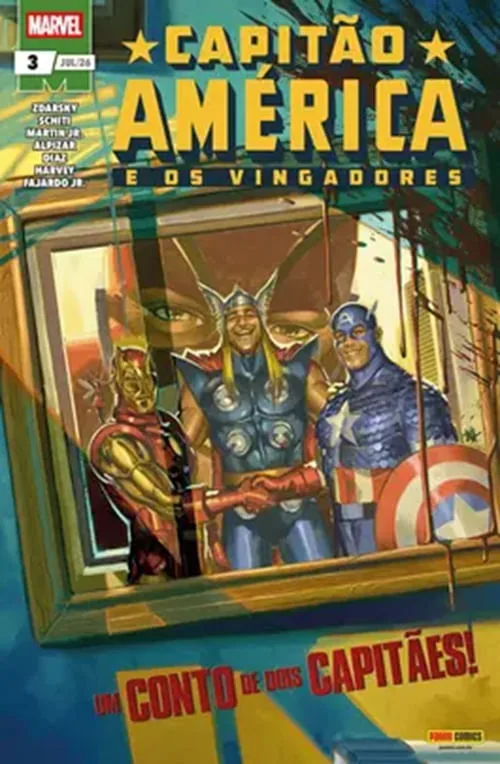 Capitão América E Os Vingadores 3 - LC - Livros
