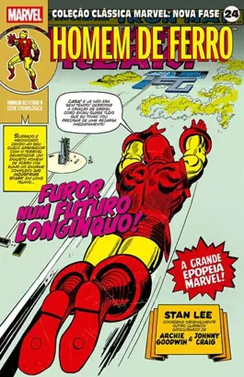 Coleção Clássica Marvel - Nova Fase 24 - Homem De Ferro 9 - LC