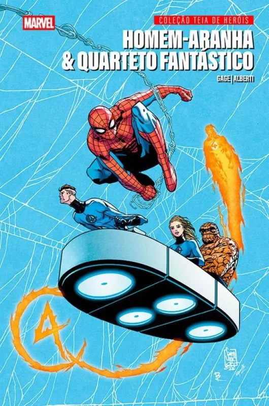 Coleção Homem-Aranha: Teia De Heróis 1 - Homem-Aranha E Quarteto Fantástico - LC - Livros