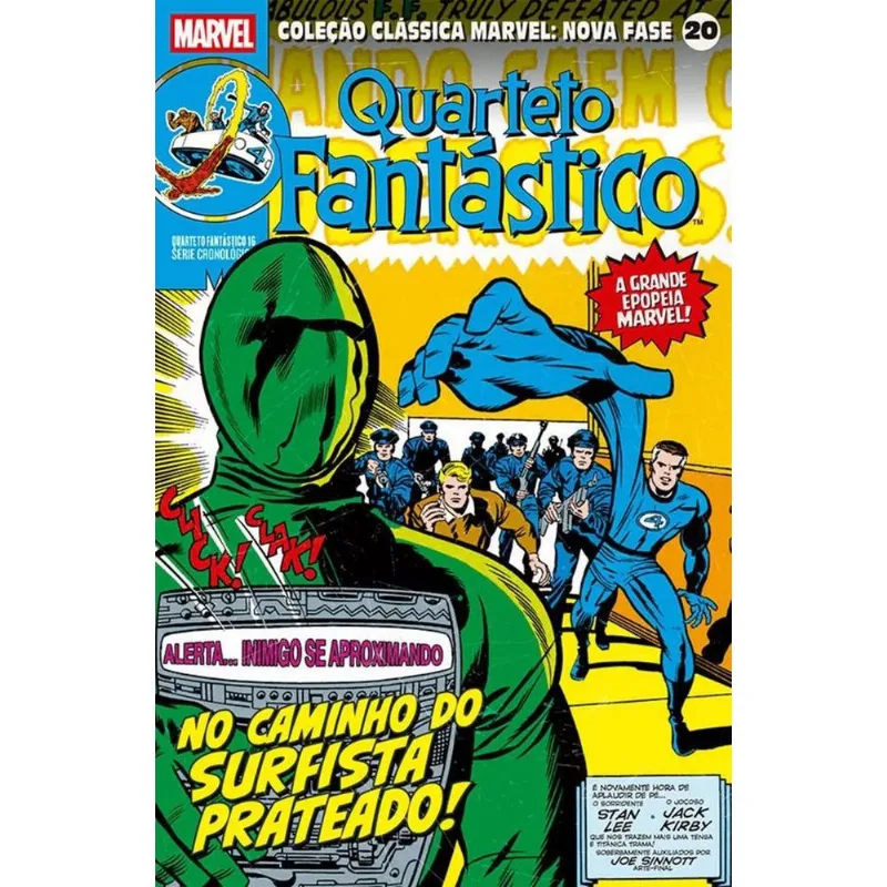 Coleção Clássica Marvel: Nova Fase 20 - Quarteto Fantástico 16