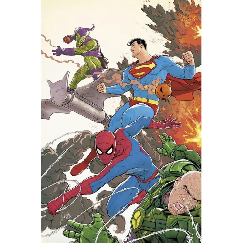 Superman Vs Homem-Aranha 2 - Capa Variante