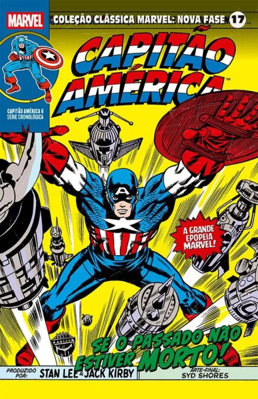 Coleção Clássica Marvel: Nova Fase 17 - Capitão América 6 - LC - Livros