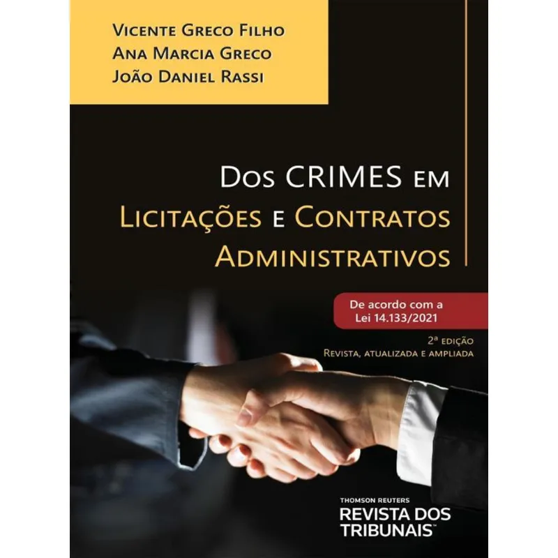 DOS CRIMES EM LICITAÇÕES E CONTRATOS ADMINISTRATIVOS - 2023