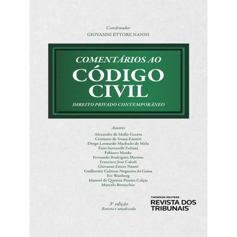 COMENTÁRIOS AO CÓDIGO CIVIL - 2023