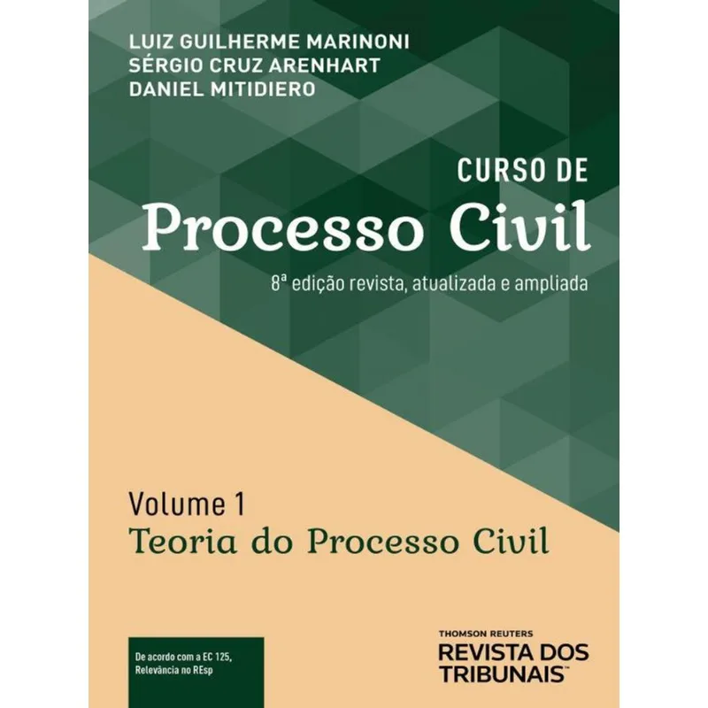 CURSO DE PROCESSO CIVIL - 2023 - VOL. 1