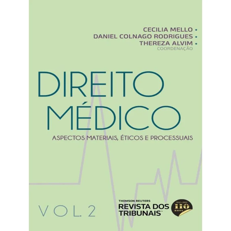 DIREITO MÉDICO - 2022 - VOL. 2