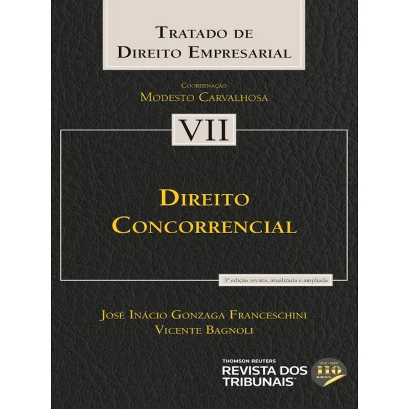 DIREITO CONCORRENCIAL - 2022 - VOL. 7