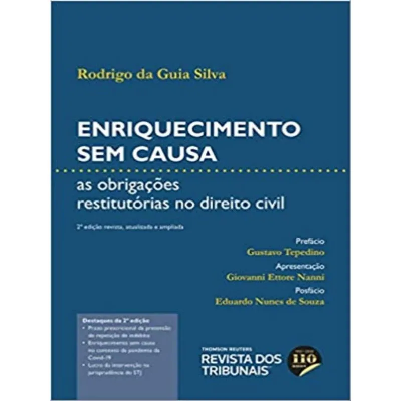 ENRIQUECIMENTO SEM CAUSA - 2022