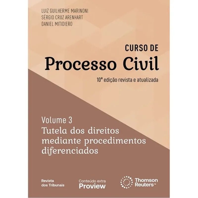 CURSO DE PROCESSO CIVIL - 2025 - VOL. 3