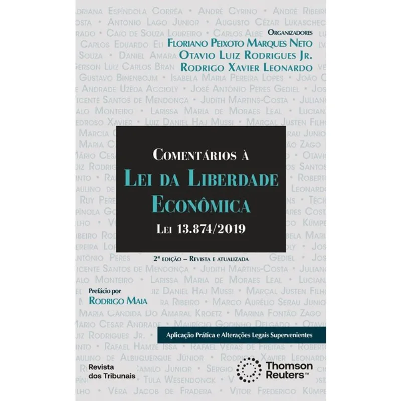 COMENTÁRIO À LEI DA LIBERDADE ECONÔMICA LEI 13.874/2019 - 2024
