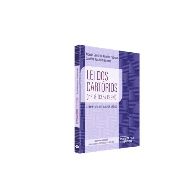 LEI DOS CARTÓRIOS (Nº 8.935/1994) - 2024