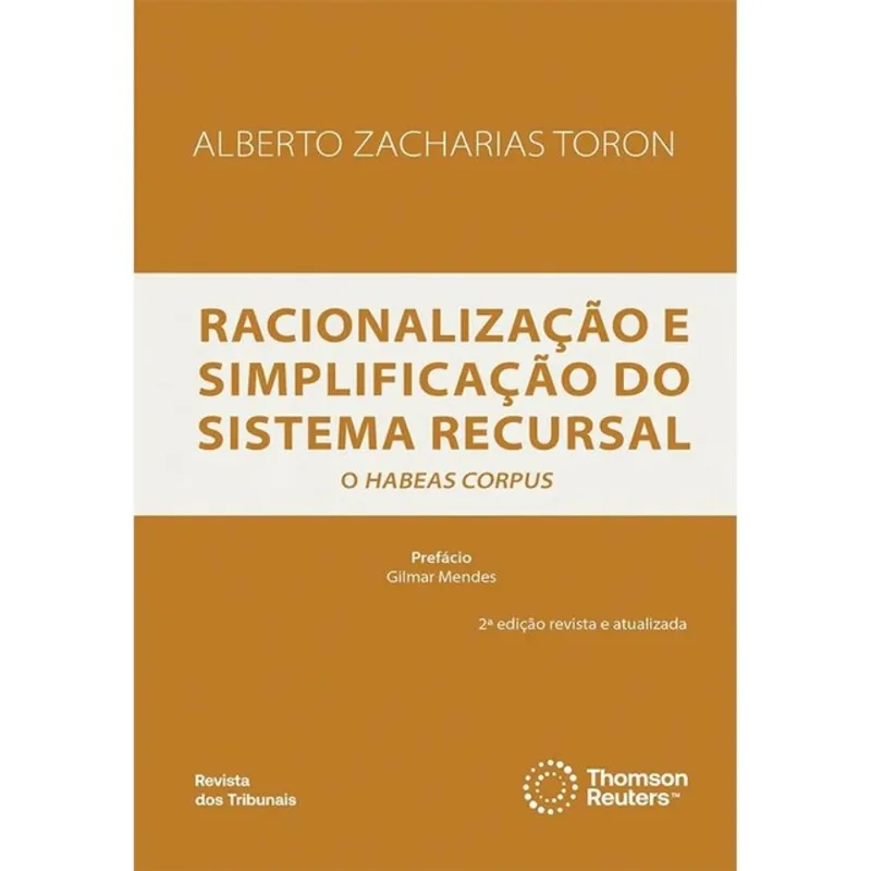 RACIONALIZAÇÃO E SIMPLIFICAÇÃO DO SISTEMA RECURSAL - 2026