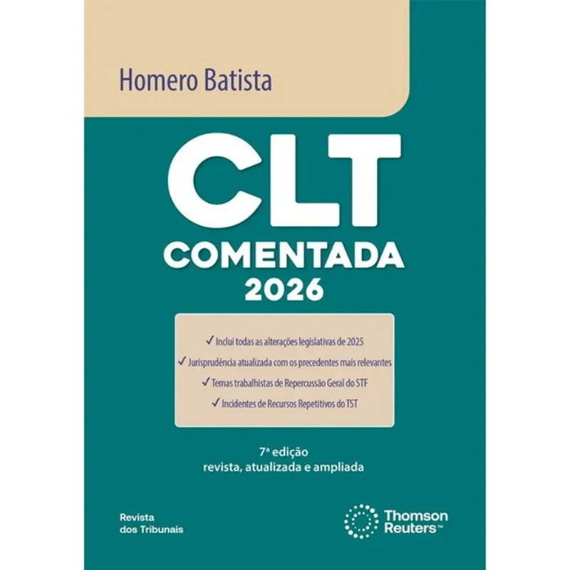 CLT COMENTADA - 2026