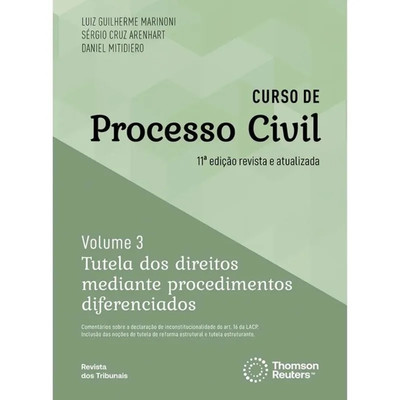 CURSO DE PROCESSO CIVIL - 2026 - VOL. 3
