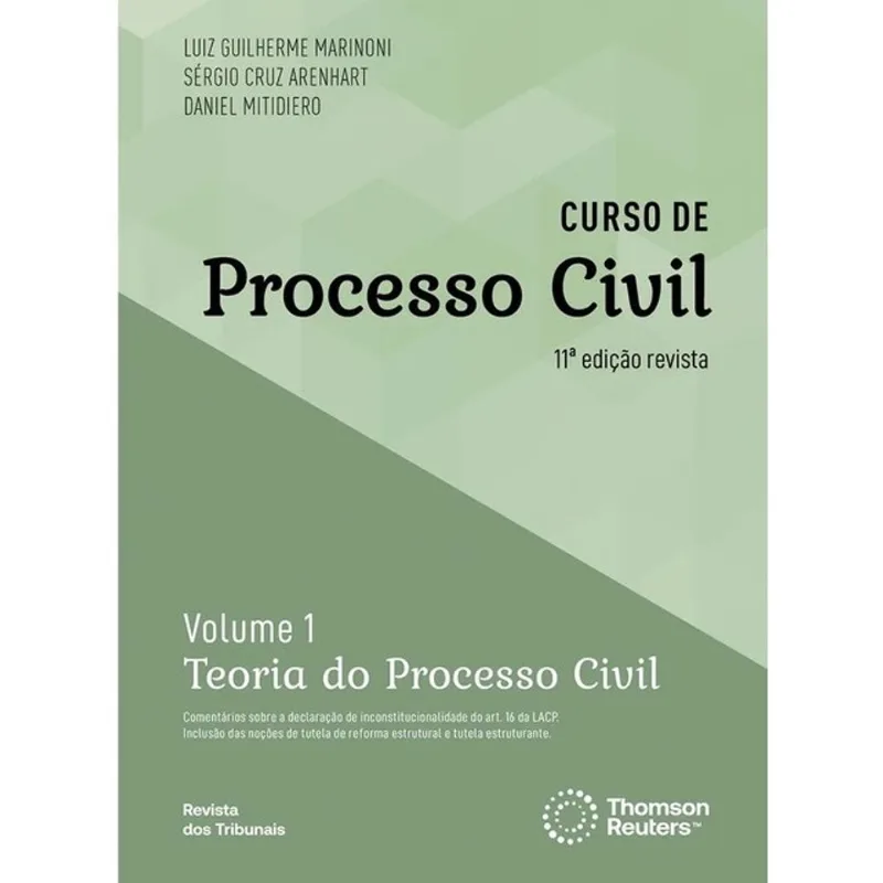 CURSO DE PROCESSO CIVIL - 2026 - VOL. 1