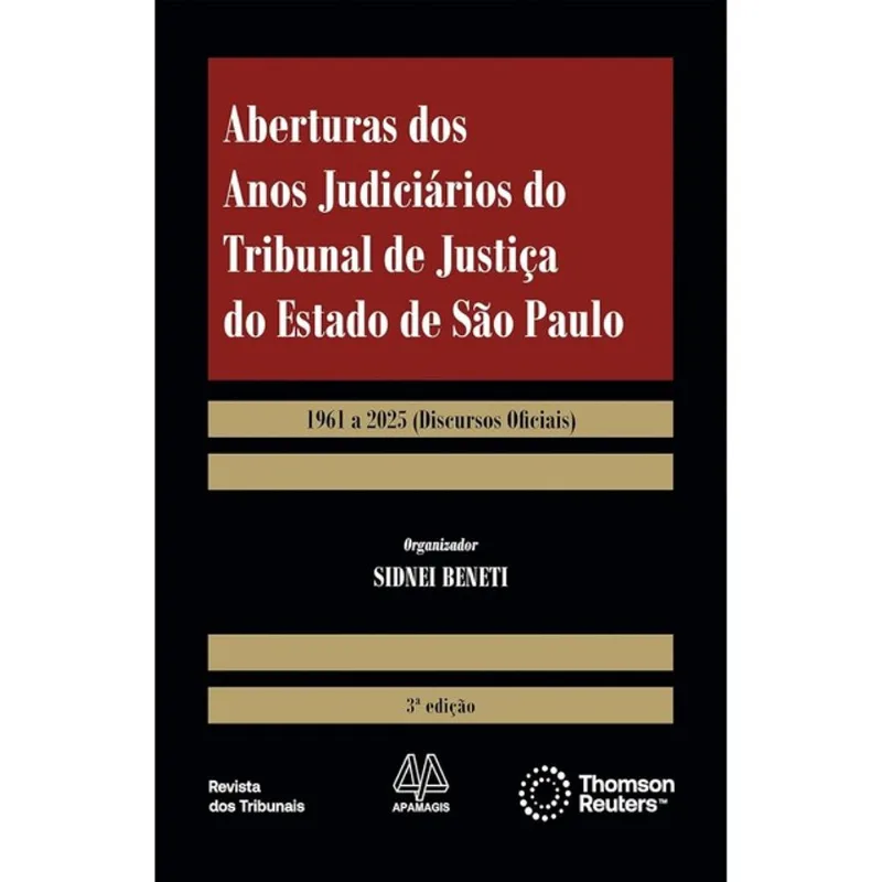 ABERTURAS DOS ANOS JUDICIÁRIOS DO TRIBUNAL DE JUSTIÇA DO ESTADO DE SÃO PAULO - 2025