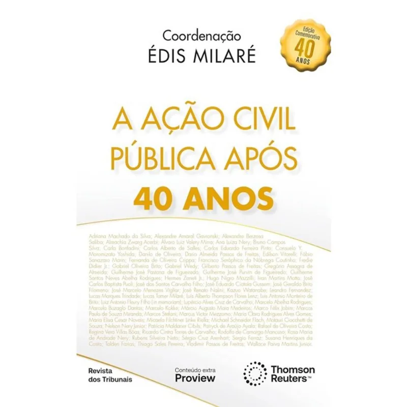 AÇÃO CIVIL PÚBLICA APÓS 40 ANOS - 2025