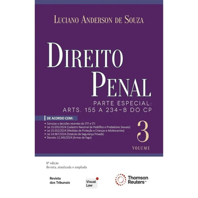 DIREITO PENAL - 2025 - VOL. 3