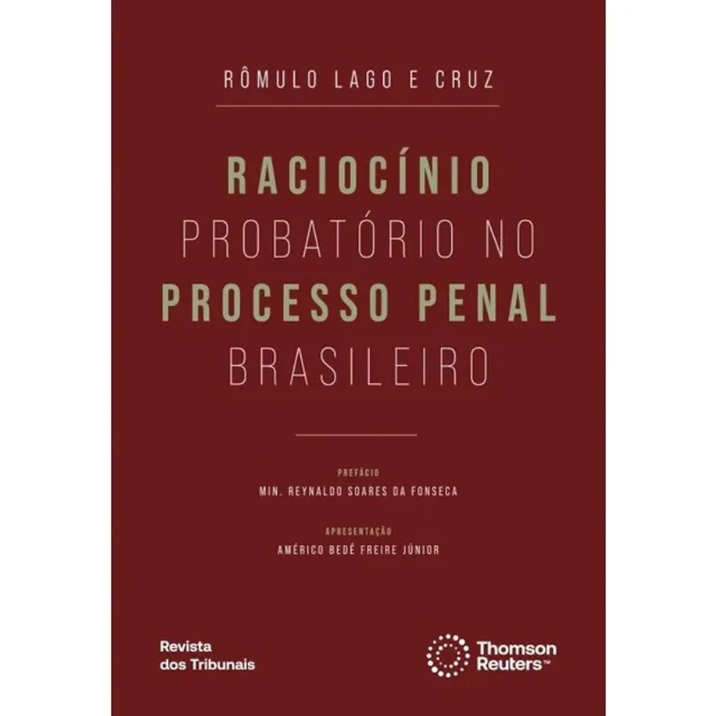 RACIOCÍNIO PROBATÓRIO NO PROCESSO PENAL BRASILEIRO - 2026
