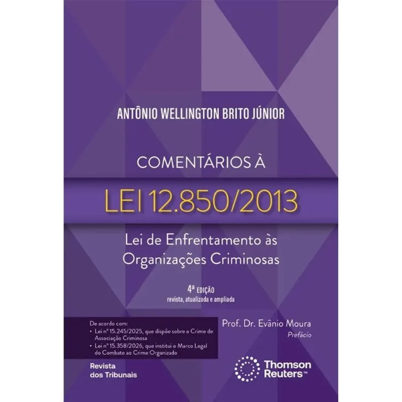 COMENTÁRIOS À LEI 12.850/2013 - 2026