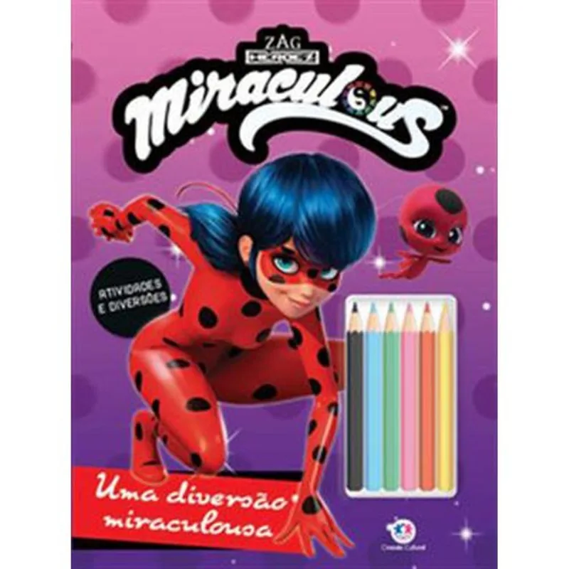 Livro Ladybug Uma Diversão Miraculousa Ciranda Cultural (MP)