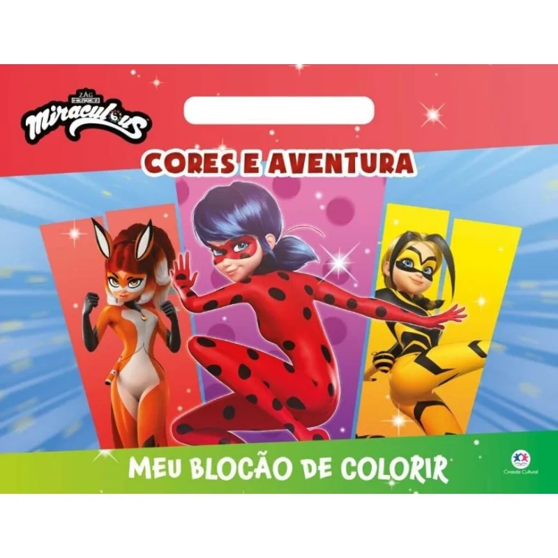 Meu Blocão De Colorir - Ladybug - Cores E Aventura