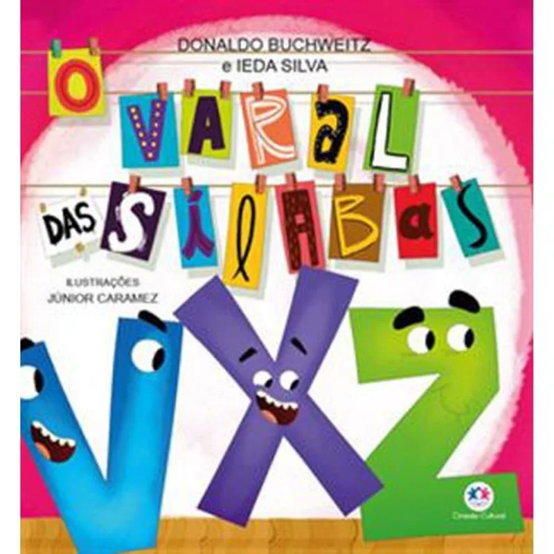 Livro O Varal Das Sílabas V, X E Z Ciranda Cultural (MP)