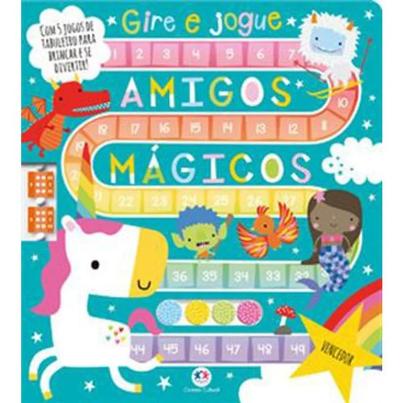 Livro Amigos Mágicos Ciranda Cultural (MP)